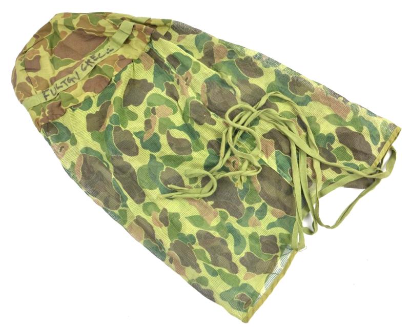 USMC WW2 Mosquito net Helmet cover