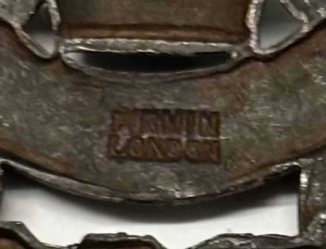 Original Officers Tank Corps Cap Badge