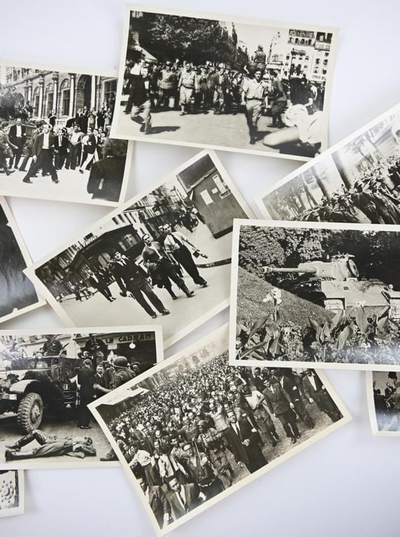 French WW2 Liberation of Paris Picture Set