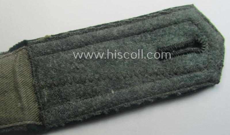 Single - and actually not that often seen! - WH (Heeres) NCO-type (ie. 'M36-/M40'-pattern- and 'pointed styled') 'cyphered' shoulderstrap as was intended for usage by an: 'Uffz. des Infanterie-Rgts. 28'