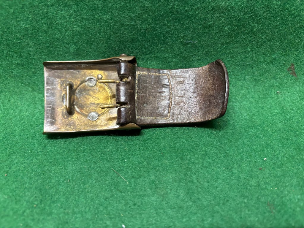 Imperial German Prussian Belt and Belt Buckle