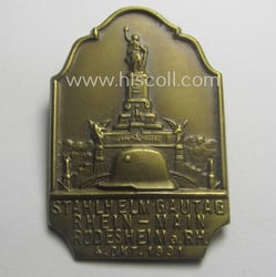 Very early-period, commemorative, 'Nat.Soz. Deutscher Frontkämpferbund Stahlhelm'- (or:...