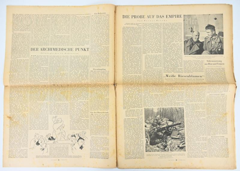 German Newspaper “Das Reich” March 1942