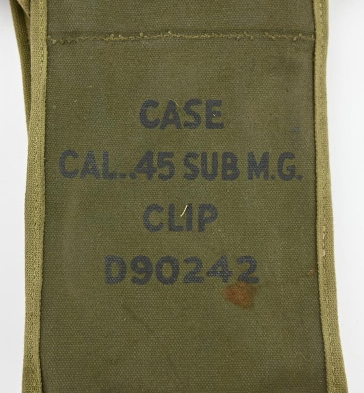 US WW2 Grease Gun Magazin Pouch