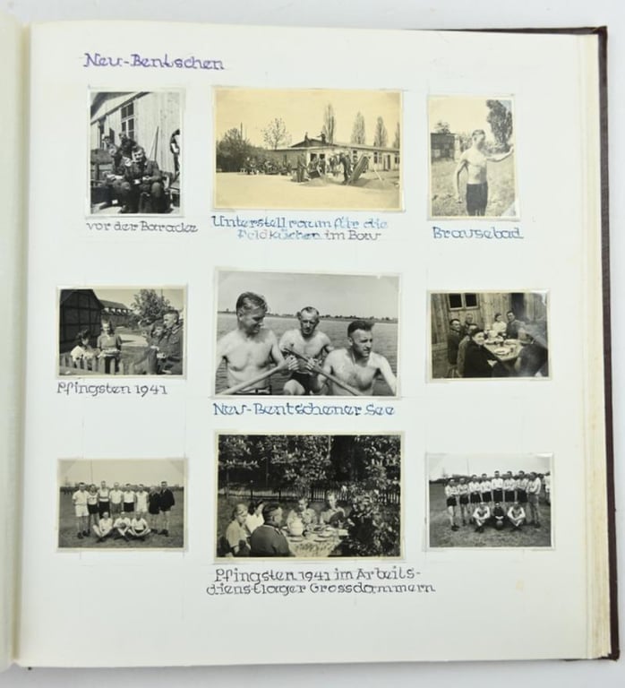 German WH Photoalbum Pioneer Regiment 231