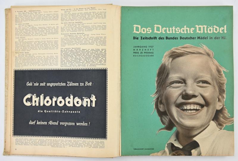 German Magazine Book 'Das Deutsche Mädel' 1937