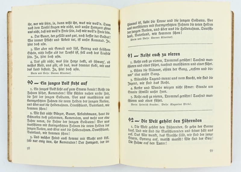 German RAD Marching Songbook