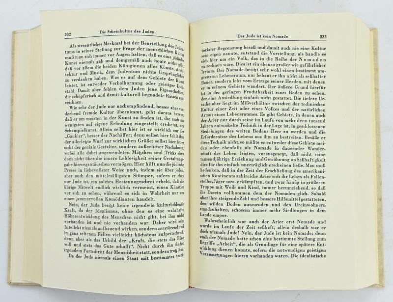 German Adolf Hitler Mein Kampf Book 'Dortmund'