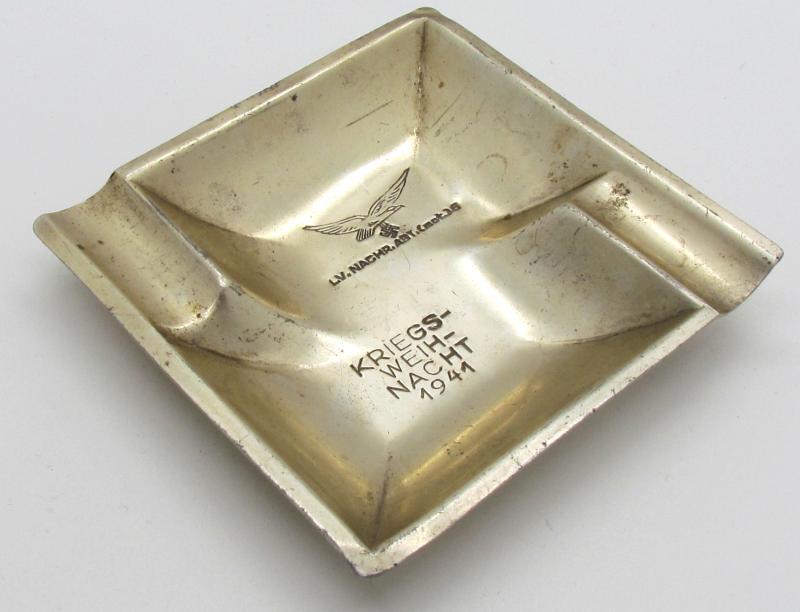 Luftwaffe war gift ashtray - commemorative piece 1941