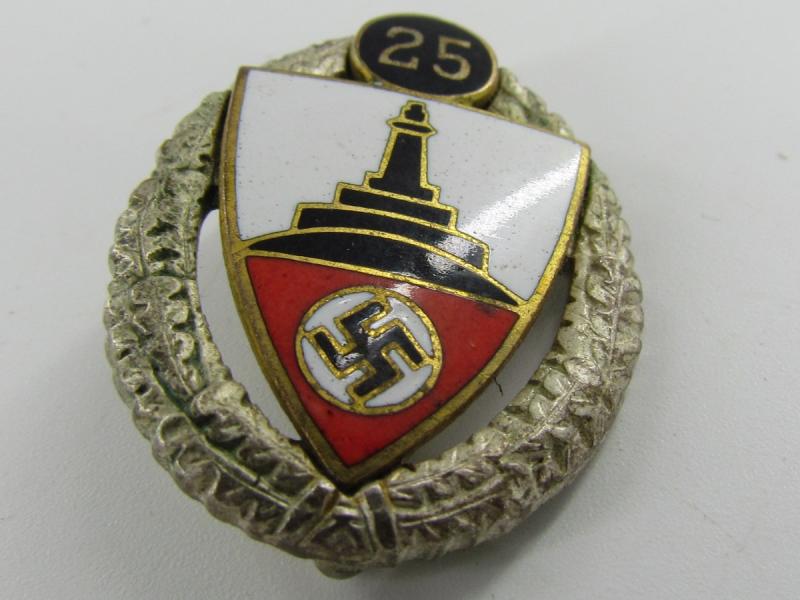 25 Years Member Badge Kyffhäuser Bund