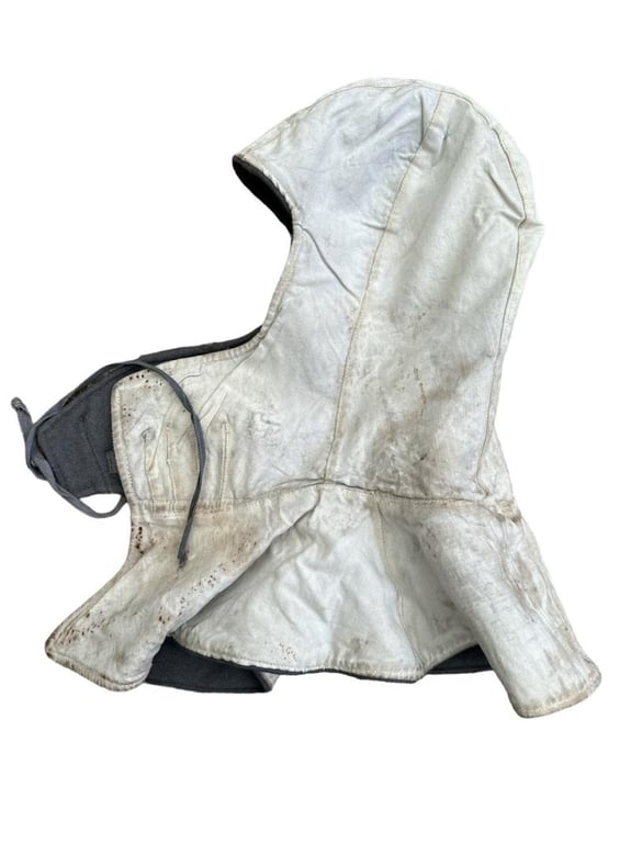 1ST Model Luftwaffe Winterhood in Blue Wool