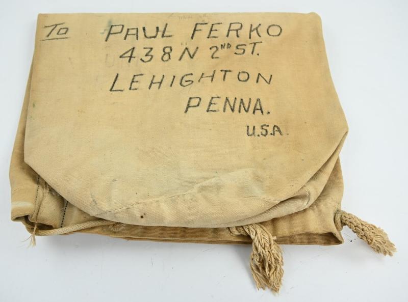US Navy WW2 named Kit-bag