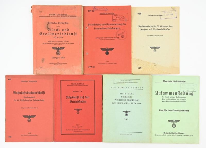 German Third reich Reichsbahn Booklet Set