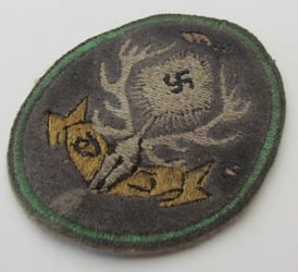 Rare Deutsche Jägerschaft Embroidered Sleeve Badge
