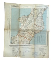 US WWII Road Map for the Italian Campaign...