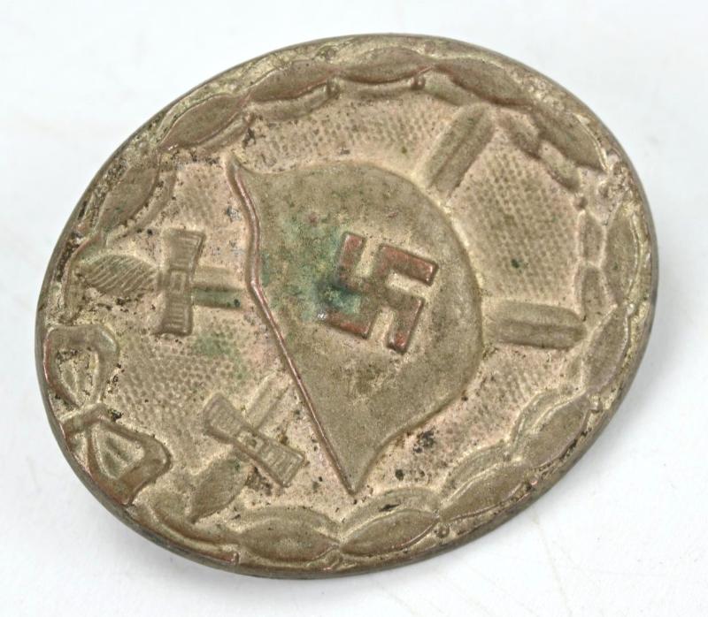 German Wound Badge in Silver '107'