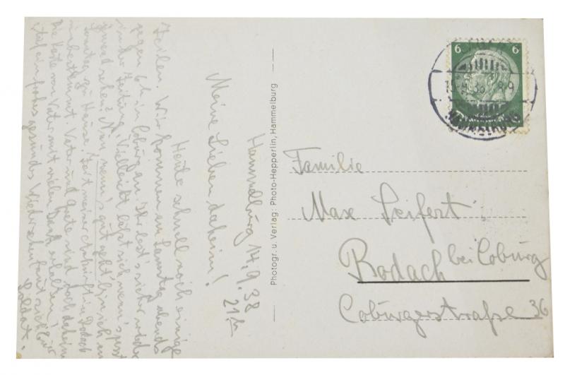 German WH Postcard 'Truppenübungsplatz Hammelburg'