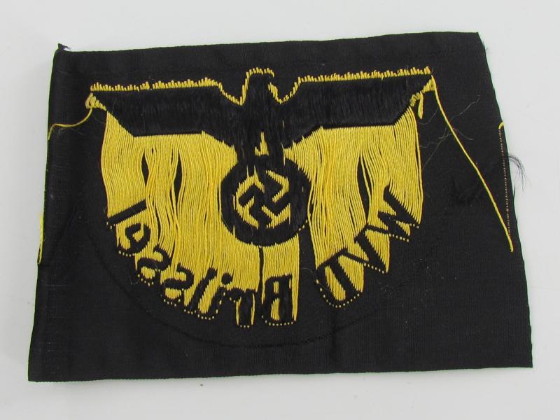 DRB Deutsche Reichsbahn 'WVD Brüssel' Sleeve Eagle