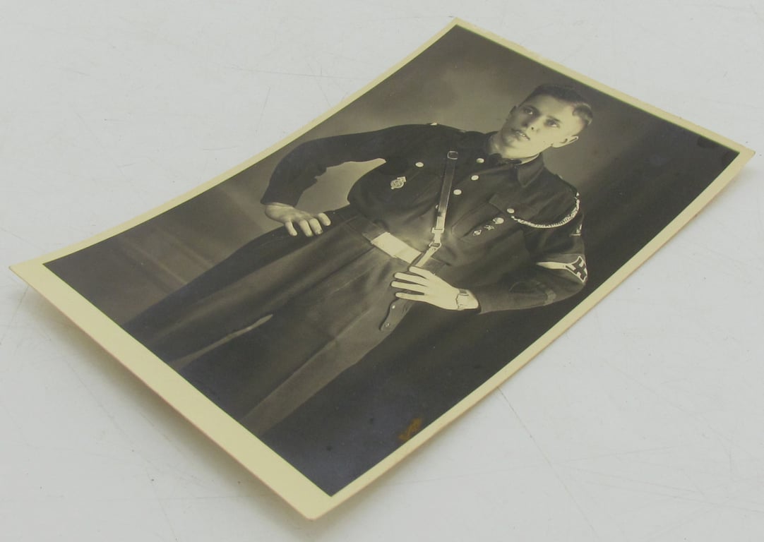 Portrait Photo of a “Hitler Youth (Hitlerjugend) member