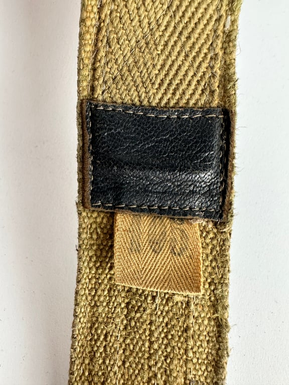 RARE Wehrmacht tropical ‘Afrikakorps’ belt by "E. Schneider"