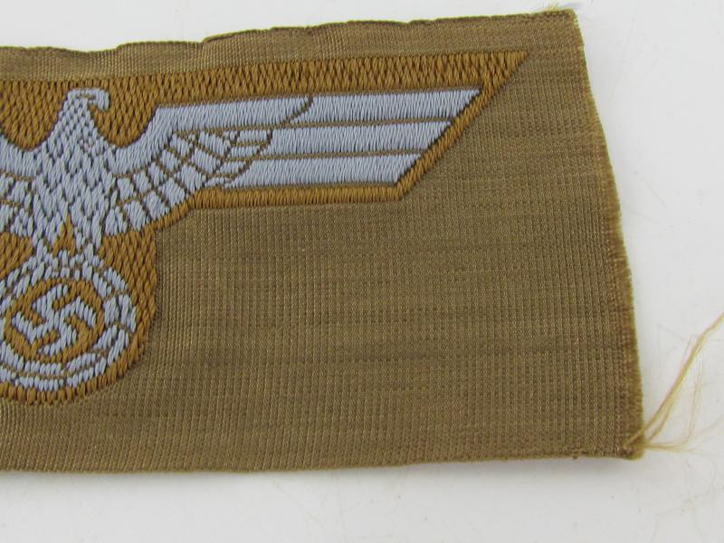 Wehrmacht Tropical ‘Afrikakorps’ army ‘BeVo’ cap eagle