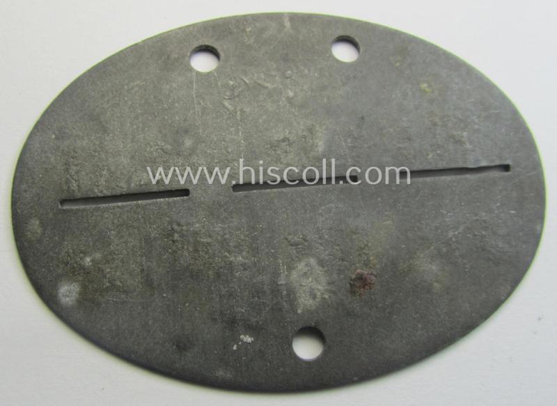 WH (Luftwaffe) related ID-disc (ie. 'Erkennungsmarke'): '3. Flg.Ers.Bat. XI'