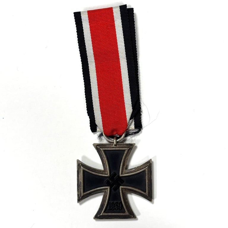 WH Iron Cross Second Class with Ribbon - Unmarked