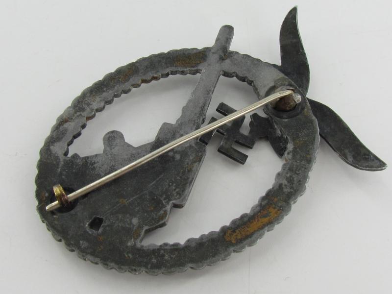 Luftwaffe Flak Abzeichen ( Flak Artillery War Badge )