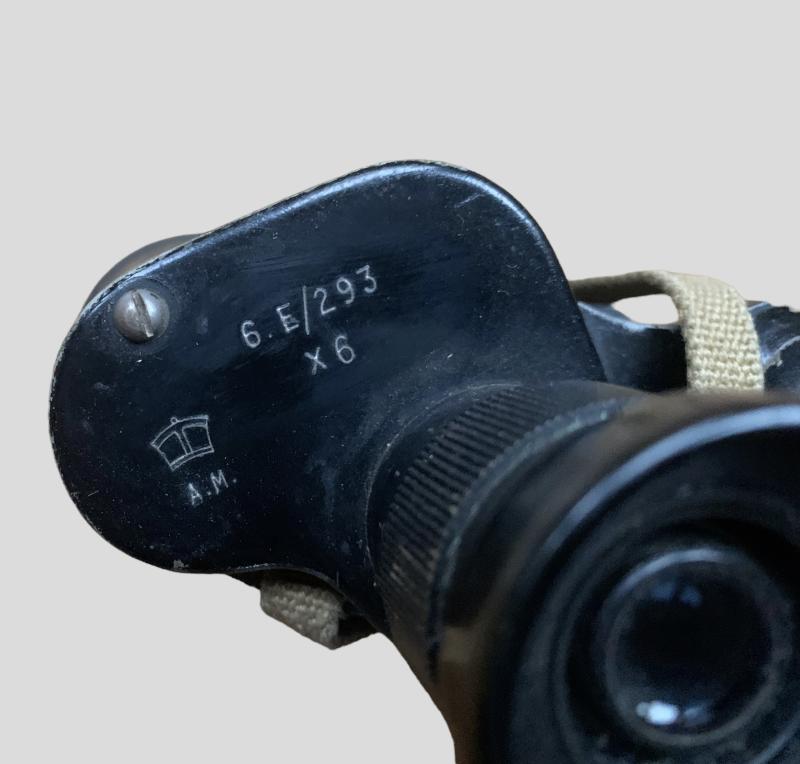 British WWII Binoculars in Case