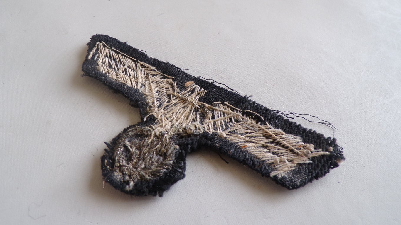 Very rare early Officer's panzer breast eagle