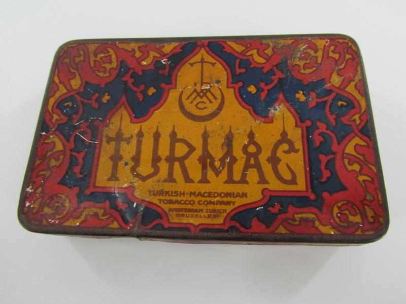 Tin Box "Turmac" - 25 Cigarettes"
