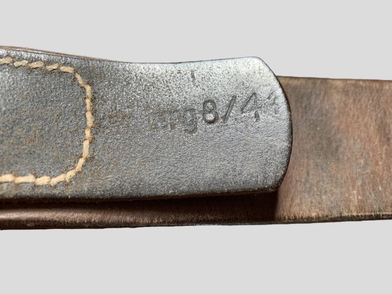 WH (HEER) Leather Combat Belt -1941-