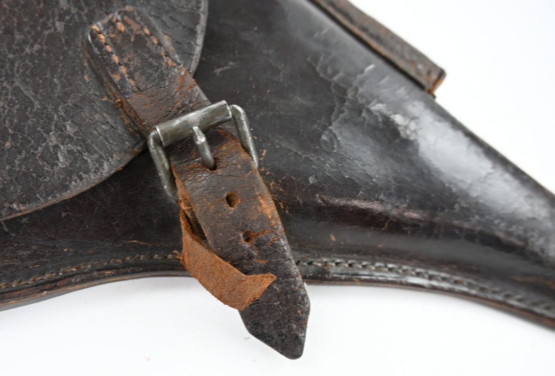 German WH Brown Hardshell P08 Holster
