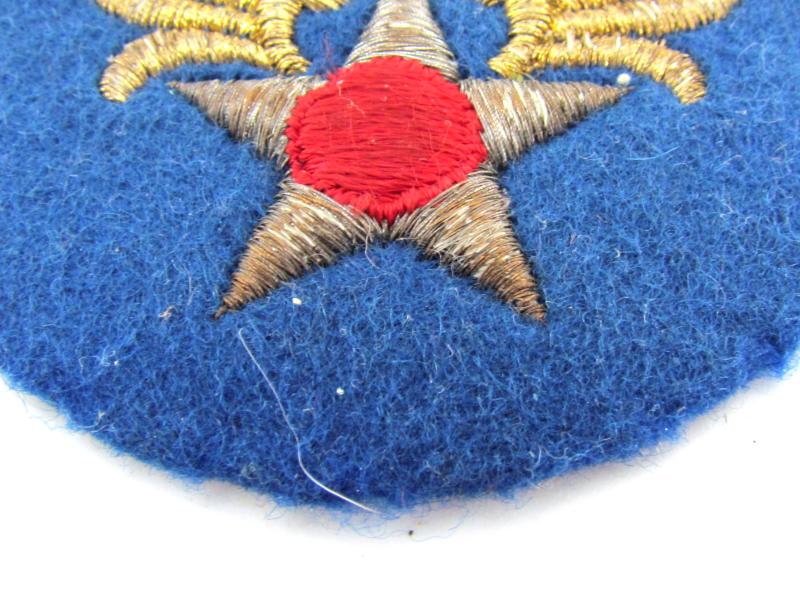 US WWII Air Force Bullion SSI Patch Insignia