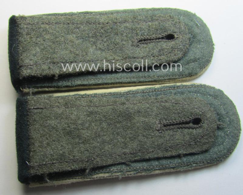 Pair of WH (Heeres) NCO-type shoulderstraps: 'Feldwebel der Infanterie-Trpn.'