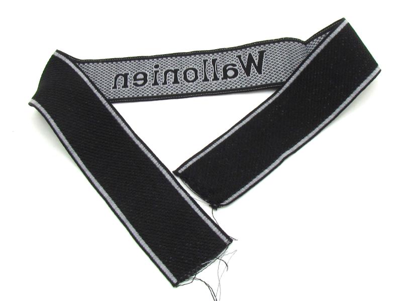 Waffen SS "Wallonien" BeVo Cufftitle