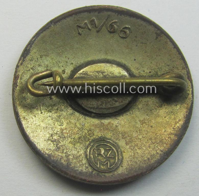 'N.S.D.A.P. - Parteiabzeichen' showing the makers'-designation: 'RzM' and/or: 'M1/66'