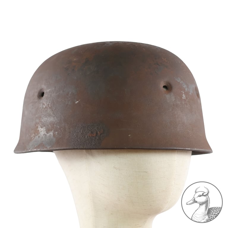 Stahlhelm Fallschirmjäger Glocke Scheunenfund