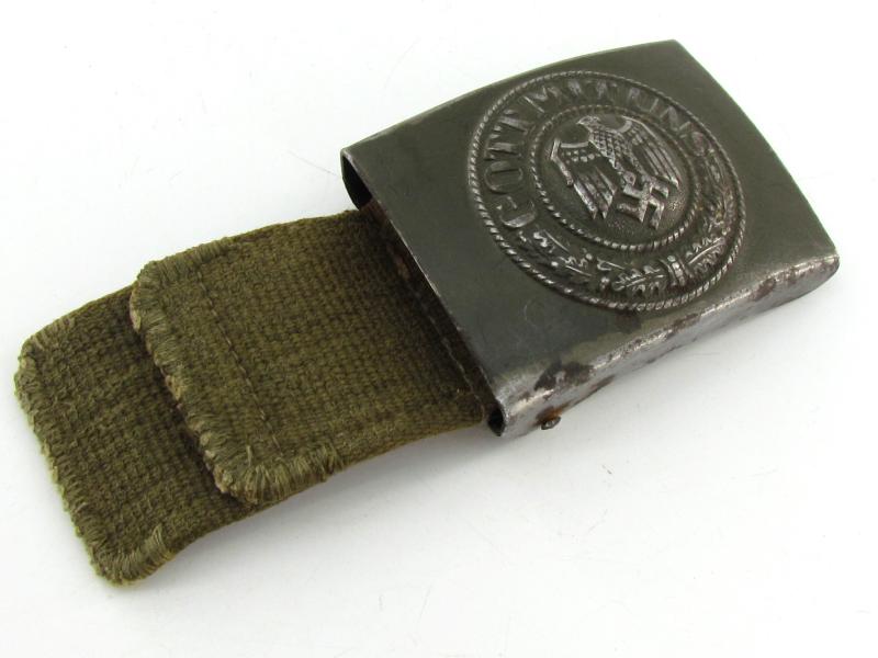 WH (Heer) ‘Afrikakorps’ Tropical Belt & Buckle 1941