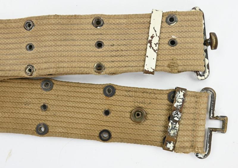 US WW2 M-1936 Pistol Belt 'Winter Camo'