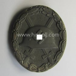 Moderately used- and/or worn 'Verwundeten-Abzeichen in Silber' being...