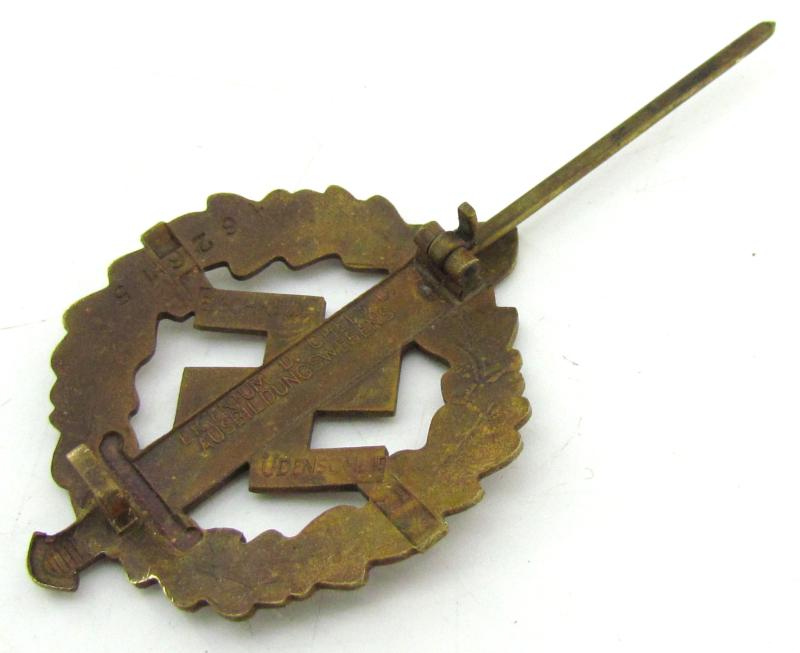 SA Sports badge in Bronze ( E. Schneider )