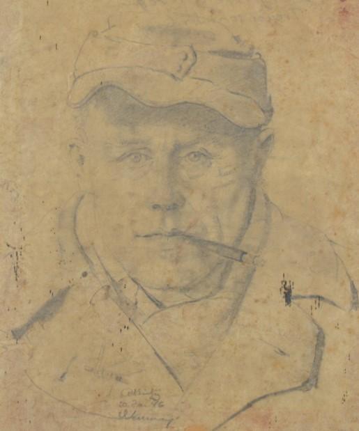 German WH Portrait Drawing