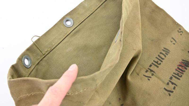 USN WW2 Navy Kit-Bag Samuel G. Worley
