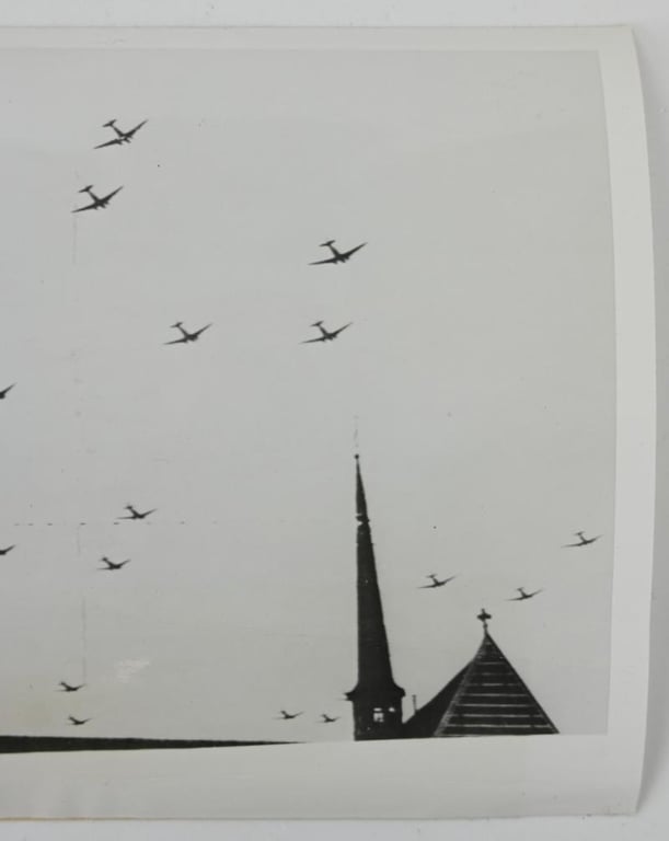 US Airborne WW2 Press Photo Operation Market Garden
