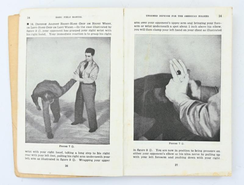 US WW2 FM 21-150 Unarmed Defense
