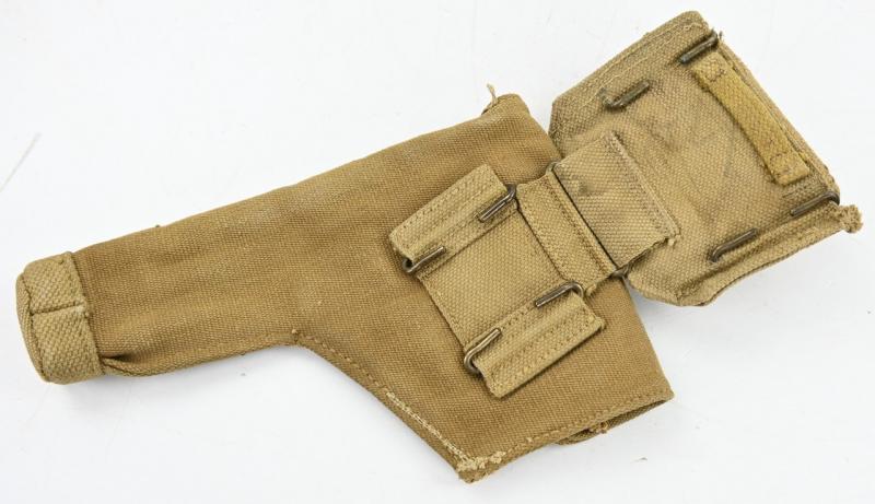 British WW2 Revolver Holster with Ammo Pouch