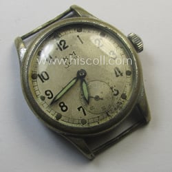 WH (Kriegsmarine) WWII-period wrist-watch (or: 'Dienstuhr') of the...
