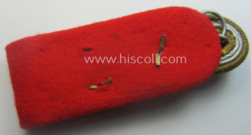 Truly worn- and/or clearly tunic-removed - albeit regrettably single! - WH (Heeres) 'Schulterstück für ein Generaloberst des Heeres'