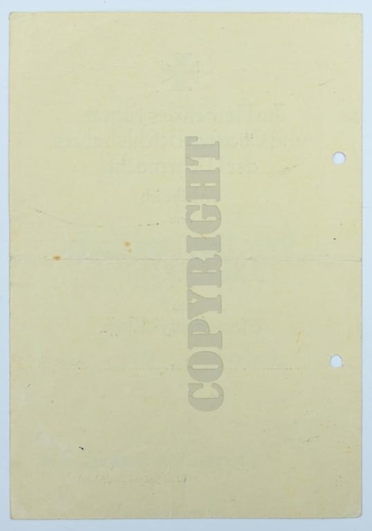 German WH Fallschirmjager Document Grouping 'Bernard Krahn' Inf.Rgt. 16 Holland